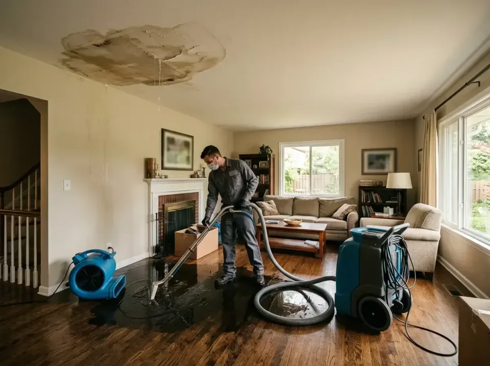 attic-pipe-burst-ceiling-drip-008 — frequently asked questions, Water Damage Restoration & Carpet Care in Rome, NY